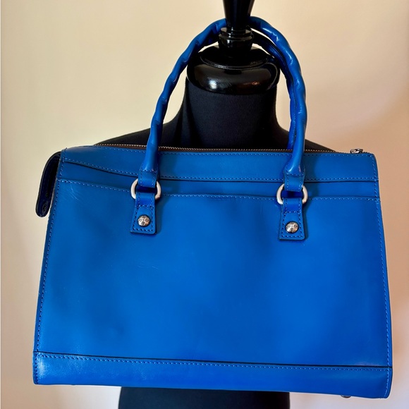 Patricia Nash Blue Embossed Purse - Picture 2 of 11